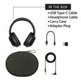 thumbnail image 5 of Sony WH-1000XM4 Auriculares Inalámbricos con Cancelación de Ruido, Líderes en la Industria, con Micrófono para Llamadas Telefónicas y Control por Voz de Alexa, Plateados, 5 of 5