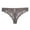 Grey, variant on Women's and Casual Solid Color Lace Thong Bowknot Panties T Back for All Seasons Leather Shorts Women