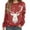 K-Red, variant on Christmas Sweatshirts for Women 2025 Long Sleeve Crewneck Xmas Reindeer Graphic Sweatshirt Pullover Tops
