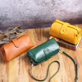thumbnail image 4 of JUYGO Retro PU Leather Mouth Gold Bag Doctor Bag Clip Bag Casual Mini Crossbody Small Bag Cross-Border Independent Station, 4 of 9