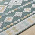 thumbnail image 5 of Livabliss Outdoor Rugs, 2x3 Lakeside Coastal Medium Green Area Rug for Patio, Porch, Deck, Backyard, Waterproof Indoor Outdoor Carpet (2' x 2'11"), 5 of 7