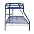 thumbnail image 3 of ACME Eclipse Twin Over Full Metal Bunk Bed, Blue, 3 of 5