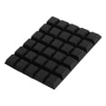 thumbnail image 7 of ELAYARD Protection from Scratches Pads Black Rubber 32Pcs 0.8In, 7 of 7