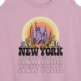 thumbnail image 3 of Instant Message - New York Vintage - Women's Racerback Tank Top, 3 of 6
