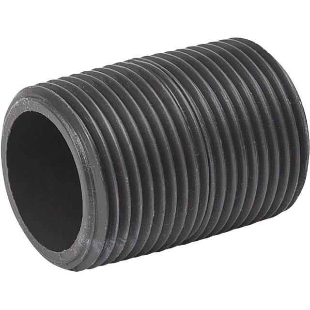 Boquilla cerrada de PVC MUELLER Schedule 80 1/2 pulgadas MPT