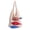 White, variant on Bohemia Crochet Summer Beach Bag Women Macrame Underarm Shoulder Bags Fish Crossbody Purse Top-handle Tote Hobo Handbag