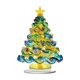 thumbnail image 1 of Adorno navideño colorido para árbol de Navidad | Adorno navideño plano de acrílico 2D | Decoración de escritorio resistente y multicolor | Centro de mesa para fiestas | Fácil de instalar para, 1 of 3