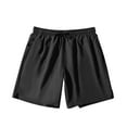 thumbnail image 3 of IROINNID Men's Loose Comfortable Casual Breathable Flat-Front Bermuda Shorts, 3 of 3