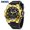 Black Golden, variant on SMAEL Men Dual Display Sports Watch Waterproof Colorful Bezel Military Quartz Wrist Watch