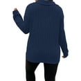 thumbnail image 2 of QINCAO Womens Plus Size Tops Long Sleeve V Neck Polo Shirts Pullover Sweaters Fall Winter 1X-5X, 2 of 7
