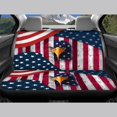thumbnail image 6 of Uourmeti Automotive Vehicle Cushion Interior Breathable Car Seat Covers Polyester Protect Easy to Install, Fit for Cars Trucks most Cars, Eagle USA Flag, 6 of 10