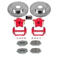 thumbnail image 2 of PowerStop Front Z26 Street Warrior Brake Pad and Rotor Kit with Red Powder Coated Calipers Fits: MAZDA Select Models KC793-26, 2 of 7