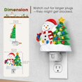 thumbnail image 3 of Árbol de Navidad con forma de muñeco de nieve Briignite, 5000 K, paquete de 2 unidades, 3 of 6