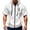 J419 White, variant on Curuila Mens Hoodies With Pocket Zip Up Short Sleeve Hooded Solid Color Sweatshirt For Men Summer Fashion Casual Tops Army Green Size L