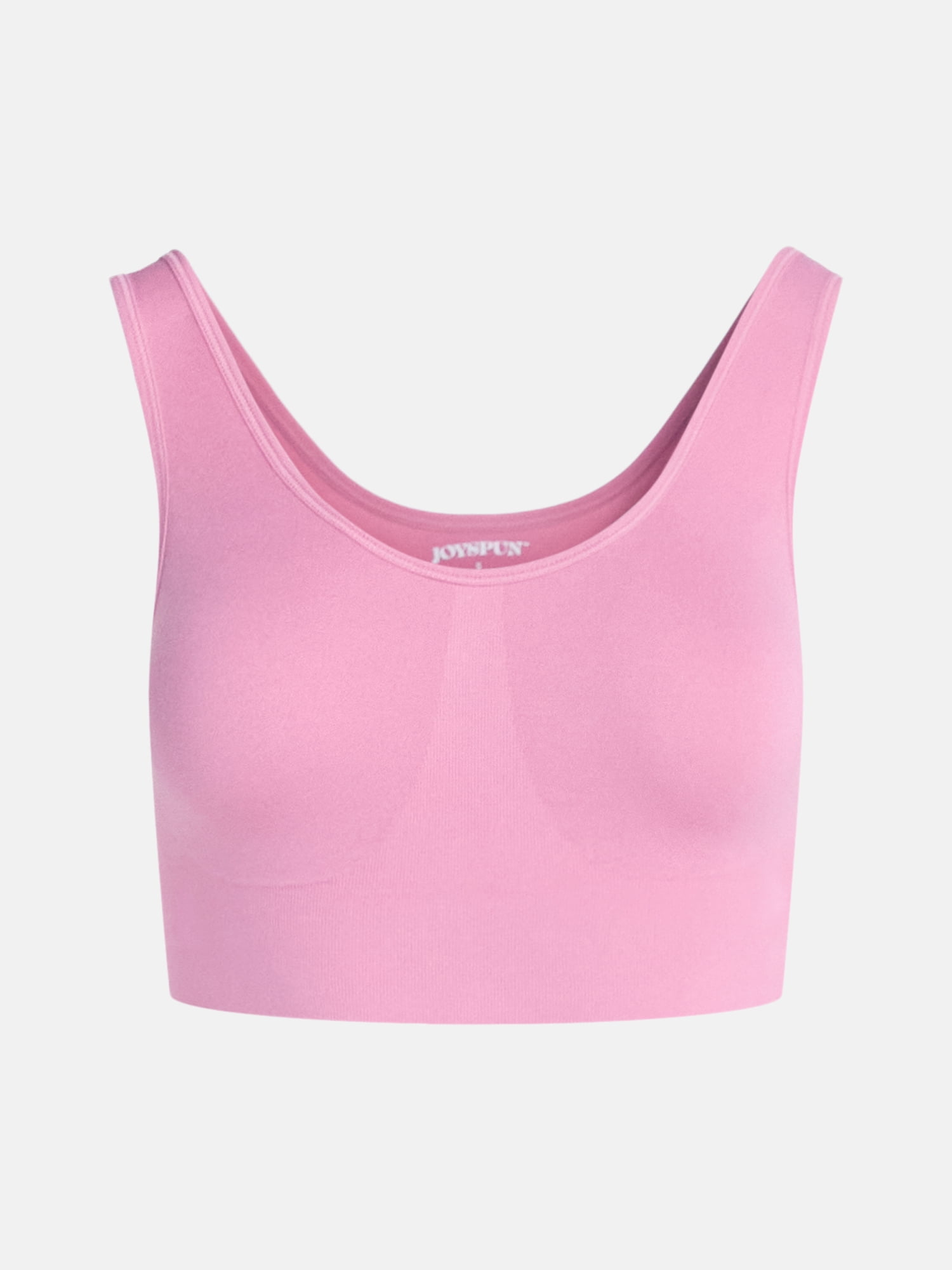 Joyspun Women's Pullover Comfort Bralette, Removable Padding, Sizes S-XXXL