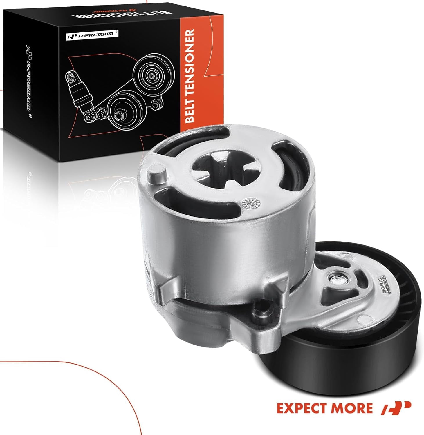 A-Premium Belt Tensioner Assembly Compatible with Subaru Forester 2011-2018 Impreza 2012-2015 Legacy 2013-2019 Outback 2013-2019 WRX 2015-2019