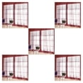 thumbnail image 2 of Wosthever Home Hotel Romantic Window Curtain Living Room Breathable Decor Flocking Accessory Bedroom Drape Soft Furniture Full Type2 NO2 Wosthever CBP165990, 2 of 4