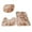 M, variant on Agiferg Tie Dyed Plush Carpet Plush Toilet Three Piece Set Non Slip Mat Bath