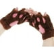 thumbnail image 3 of Guantes de pata de gato sin dedos, de piel sintética y felpa, cálidos guantes de medio dedo para invierno, bonitos guantes de cosplay con pata de gato, guantes de felpa peludos para mujeres y niñas., 3 of 4