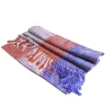 thumbnail image 5 of TZ Promise Women's Pashmina Scarf with Vintage Style Rainbow Luxury Paisley Pattern Wrap Shawl, 5 of 5