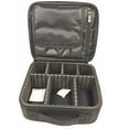 thumbnail image 1 of Cosmetic Case Fashion Splash Proof Dual-Layer Portable Makeup Box Toiletry Case, 1 of 9