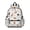 Mixed Breed Dog, variant on Corgi and Box Black Pattern Backpack for School, Cute School Bag with Adjustable Shoulder Straps and Padded Back, 13.4"x11"x4.7"