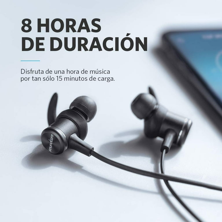 Soundcore Spirit Sports Earbuds by Anker Bluetooth 5.0 Headphones 8H Battery IPX7 Waterproof SweatGuard Comfortable Wireless Headphones Secure
