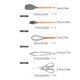 thumbnail image 3 of Juego de utensilios de cocina de 19 piezas Juego de utensilios de cocina de silicona para utensilios de cocina antiadherentes Likrtyny Libre de BPA, 3 of 8