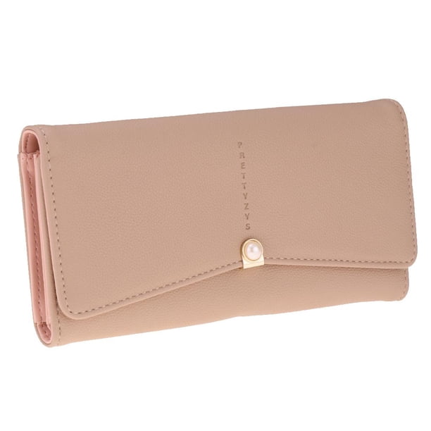 Monedero Acccesorios Dama de material cuero con Monedero Elegante Caso de Tarjetas Camello ligero Yuyangstore Bolso de señora Card Holder Case