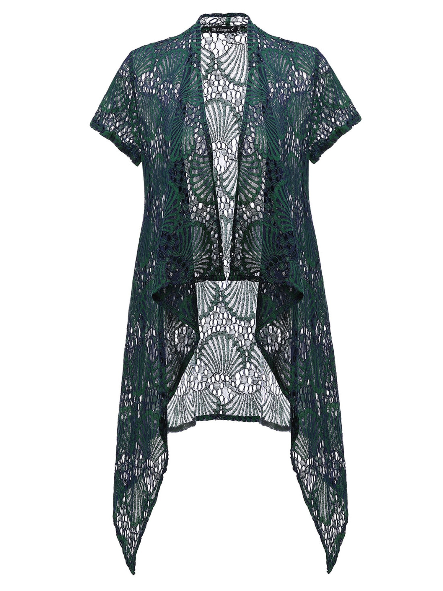 sheer lace cardigan