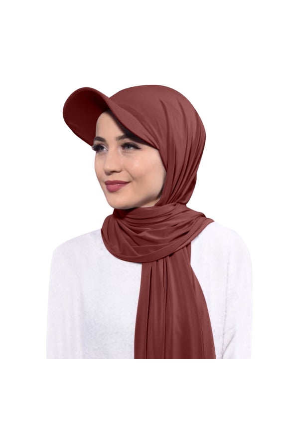 Womens Casual Solid Head Hat Cap Hair Cover Wrap Headwear Long Turban Brim Cap Jug Head Hat