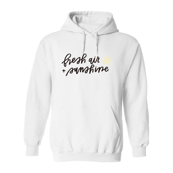 Fresh Air And Sunshine! Hoodie Women -Image by Shutterstock, Female Medium