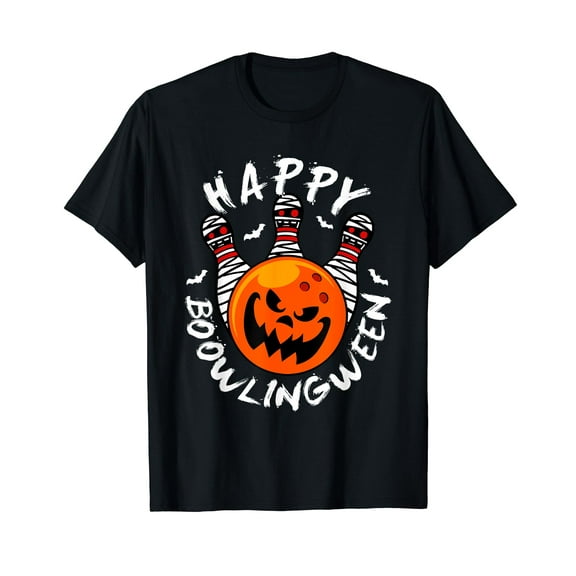 Bowling Halloween Spooky Happy BOOlingween T-Shirt