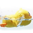 thumbnail image 2 of Juguetes de baño bonitos juguetes de baño de pato para niños pequeños 1-3 juguetes flotantes de cuerda para niño niña recién nacido bañera de bebé juguetes para niños pequeños, 2 of 6