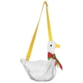thumbnail image 1 of Mochila de peluche con diseño de pato adorable de dibujos animados (blanca), 1 of 6