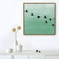 thumbnail image 3 of IDEA4WALL Framed Canvas Wall Art Flying Birds in the Colorful Sky, 3 of 4