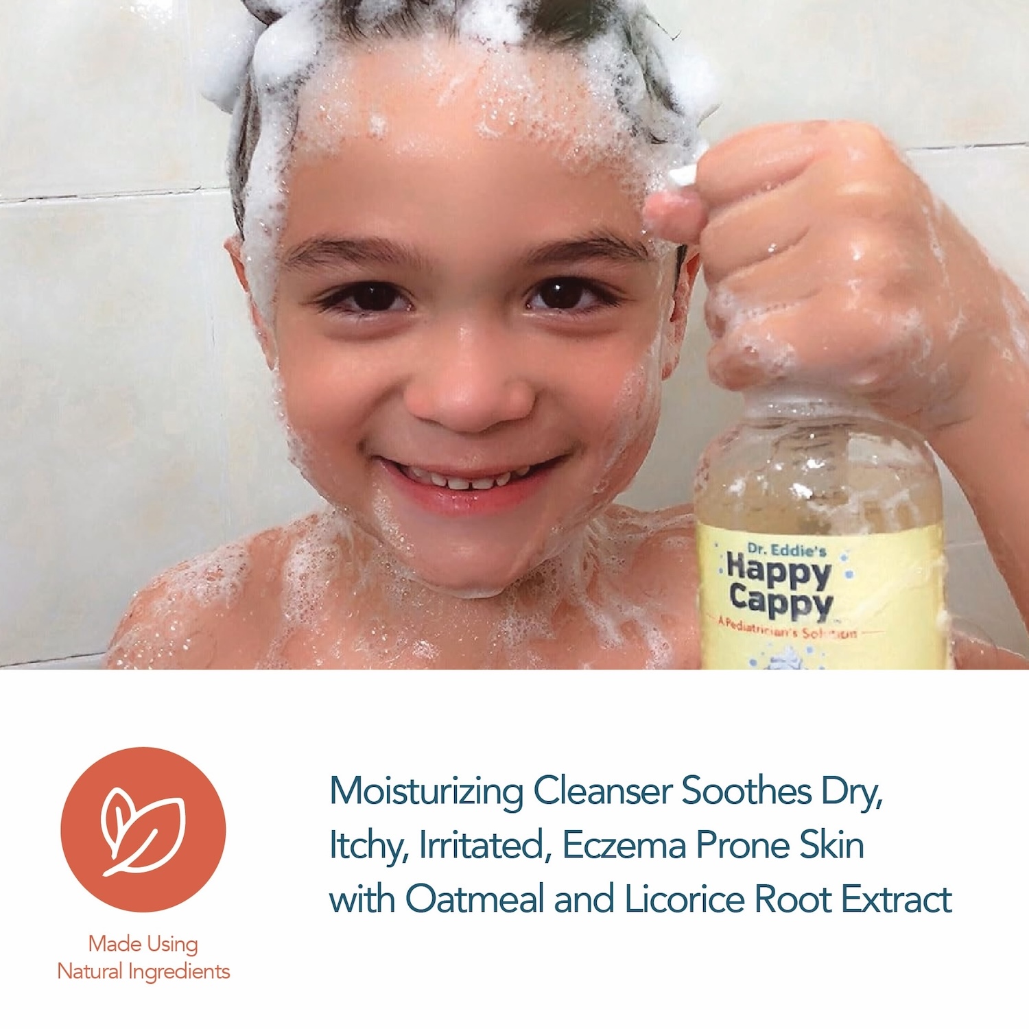 Happy Cappy Daily Shampoo & Body Wash, 8 oz photo 5
