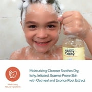 Dr. Eddie's Happy Cappy Daily Shampoo & Body Wash for Dry, Itchy, Sensitive, Eczema-Prone Skin, 8 oz