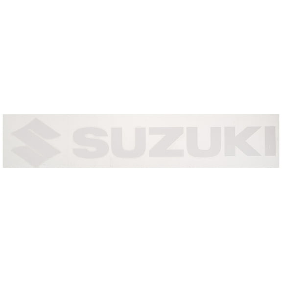 Factory Effex 08-94414 White 3' (Suzuki) Die-Cut Sticker
