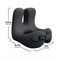 thumbnail image 5 of Everlasting Comfort Upgraded Airplane Neck Pillow Memory Foam Travel Headrest, Gray, 5 of 11