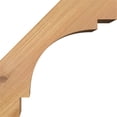 thumbnail image 3 of 3 1/2"W x 6"D x 6"H Merced Smooth Knee Brace, Western Red Cedar, 3 of 4