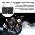 thumbnail image 3 of Riwcyla 65L Motorcycle Rear Trunk Aluminum Alloy Luggage Case Quick Release Motorbike Tail Storage Box Waterproof & Shock Absorption with 2 Keys Reflective Sticker, 3 of 6