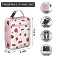 thumbnail image 3 of Ladybird Insulated Lunch Box Student Reusable Lunch Tote Bag Lightweight Cooler Tote Bag School Beach, 3 of 6