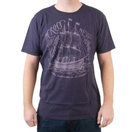 CXXVI Clothing - Ship Ink Blue T-Shirt - Small