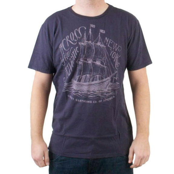 CXXVI Clothing - Ship Ink Blue T-Shirt - X-Large