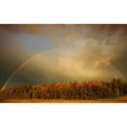 thumbnail image 2 of Posterazzi DPI1777857 A Rainbow Over A Wooded Area Poster Print by Don Hammond, 17 x 11, 2 of 4