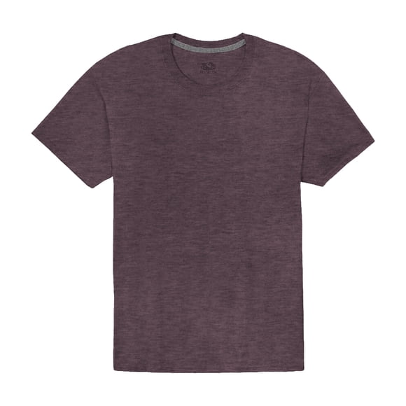 Playera Fruit of the Loom para Hombre, Manga Corta Cuello Redondo,Vino, Talla M