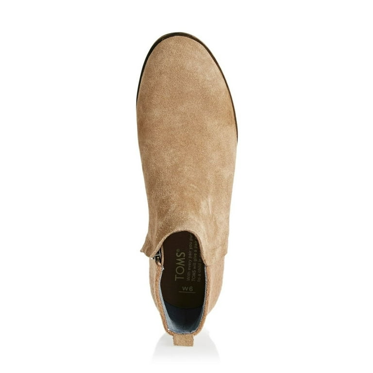 Toms deia booties clearance toffee