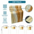 thumbnail image 7 of Hokiten Table Runners 36 Inches Long Dress Scarves, Yellow Brown Farmhouse Kitchen/Dining Table Runner, Short Coffee Tablerunners, Gradient Wave Stripes Modern Geometric 13x36 Inch, 7 of 7