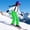 Green, variant on XXWXYD Kids Snow Bi𝖻s Girls Boys Ski Bib Snowboard Pants Insulated 𝖶aterproof Winter Snowsuit Toddler Little Kid Teen Cold Weather Gear